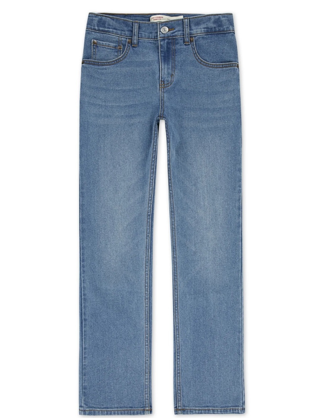 Levi Strauss Signature Boys Straight Stretch Jeans